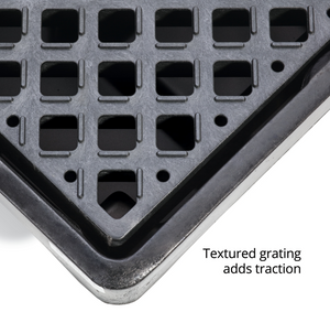 PIG® 4-Drum Poly Spill Containment Pallet W/O Drain