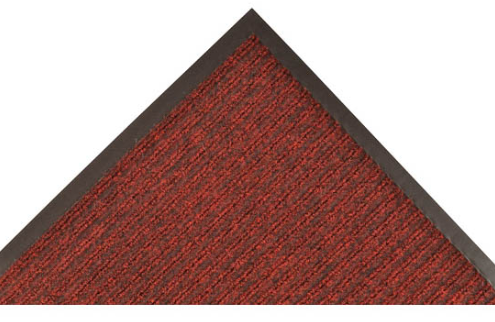 Justrite™ Mat,117 Heritage Rib 6x60 Red/black