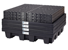 Load image into Gallery viewer, PIG® 4-Drum Poly Spill Containment Pallet W/O Drain