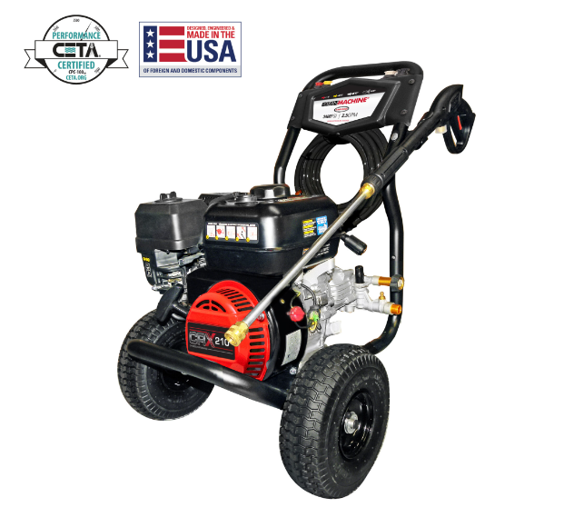 Simpson 61083 Clean Machine 3400 PSI 2.5 GPM Gas Pressure Washer