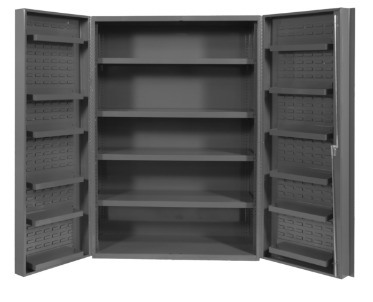 Durham DC36-4S12DS-95 Cabinet, 14 Gauge, 4 Shelves, 12 Door Trays , 36 X 24 X 72