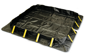 Eagle Talon™ SX Berm, 16'x16'x1', 1914 Gal. Spill Capacity, Black