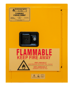 Durham 1004M-50 Flammable Storage, 4 Gallon, Manual