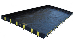 Justrite™ RIGID-LOCK QUICKBERM®, DIMS. 12'W x 50'L x 12", CAP. 4485 GALS.