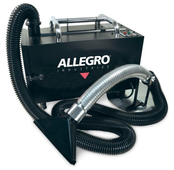 Allegro Portable Fume Extractor w/ HEPA Filter and Pleated Pre-filter