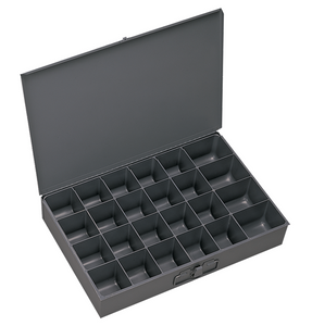 Durham 202-95 Small Steel Compartment Box, 24 Opening