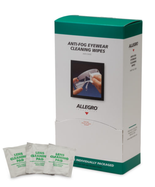 Allegro Eyewear Cleaning Wipes (100/Box)