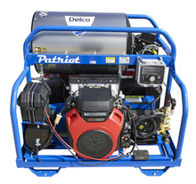 Load image into Gallery viewer, Delco 65013 Patriot 3000 PSI (Gas - Hot Water) Skid Pressure Washer w/ Generator, General Pump &amp; Honda GX690 Engine