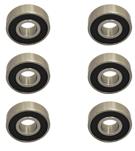 Rikon Tools Guide Bearings for 10-315, 10-320, 10-321, 10-324, 10-325 6 Pack