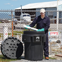 Load image into Gallery viewer, PIG® Fuel Station Spill Kit in 95-Gallon Overpack Salvage Drum