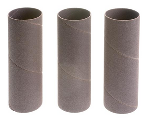 Woodstock Tools 1-1/2" Dia. x 4-1/4" Hard Sanding Sleeve A120, 3 pk.