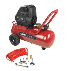 ProForce  7 Gallon Horizontal Portable Air Compressor