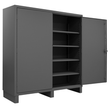 Load image into Gallery viewer, Durham HDC-246078-4S95 Cabinet, 12 Gauge, 4 Shelves , 60 X 24 X 78