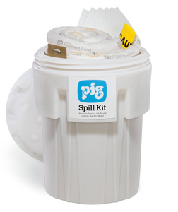 PIG® Oil-Only Spill Kit in 95-Gallon Overpack Salvage Drum