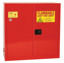 Load image into Gallery viewer, Eagle 40-gal.capacity Flammable storage Cabinet w/ 3 Shelves &amp; 2 Door-Sliding Self Close - Red