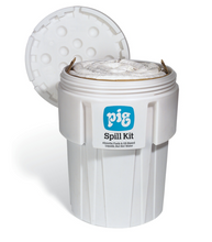 Load image into Gallery viewer, PIG® Oil-Only Spill Kit in 95-Gallon Overpack Salvage Drum