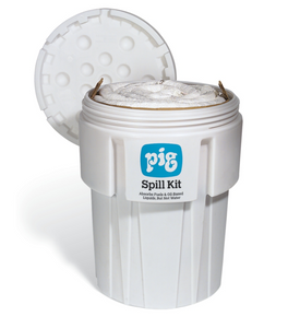 PIG® Oil-Only Spill Kit in 95-Gallon Overpack Salvage Drum