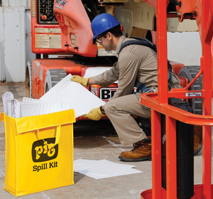 PIG® Oil-Only Spill Kit in High-Visibility Bag