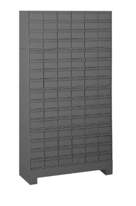 Durham 022-95 Drawer Cabinet With Base, 96 Drawers