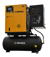 Load image into Gallery viewer, EMAX Swingarm Design Air Compressor Package - 3 Phase 10 HP Rotary Screw Air Compressor