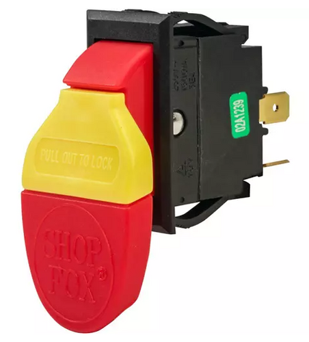 Shop Fox Tools 125V/250V 20 Amp Paddle Switch