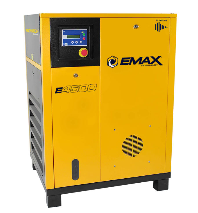 EMAX Industrial Plus 10HP 208-230V 1-Phase Rotary Screw Air Compressor  ( Cabinet Only-NON VFD )