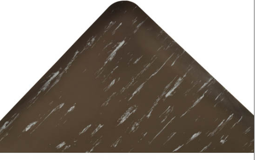 Justrite™ Mat,470 Marble Sof-tyle 4x75 Black