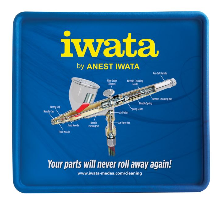 Iwata CL200 Raised Ridge Airbrush Cleaning Mat