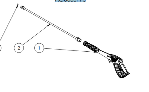 Pressure Pro PPS Series Gun/Wand Replacement