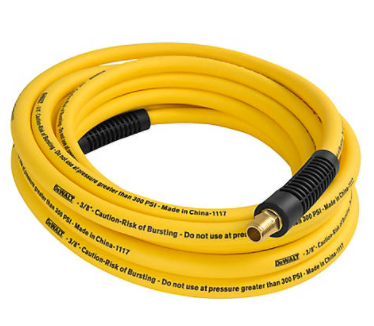 DeWALT Hose, Hybrid, 3/8” X 25’