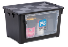 Load image into Gallery viewer, PIG® Battery Acid-Neutralizing Spill Kit in See-Thru Bin