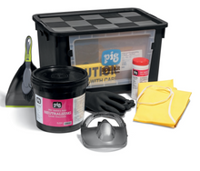 Load image into Gallery viewer, PIG® Battery Acid-Neutralizing Spill Kit in See-Thru Bin