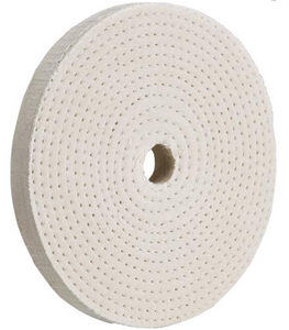 Woodstock Tools 6" x 60 Ply x 1/2" Spiral Sewn Buffing Wheel, 4000 RPM