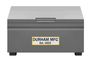 Durham JSCSL-306040-94T-D720 Slope Lid, Jobsite Box, 31 Cu. Ft.