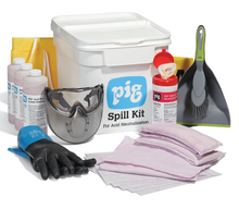 Load image into Gallery viewer, PIG® Acid-Neutralizing Spill Kit in Bucket