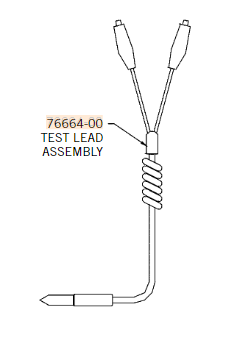 Ransburg 76664-00 Test Lead Assembly