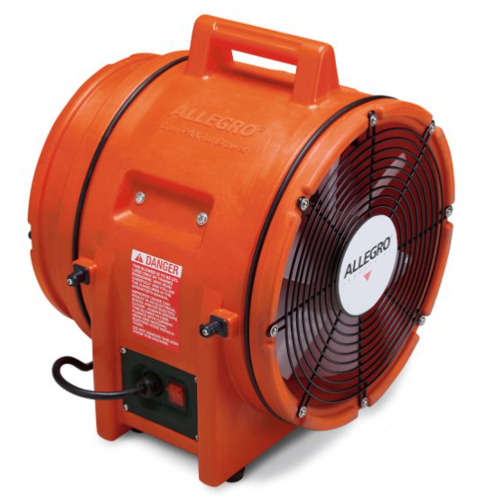 Allegro 12″ Axial AC Plastic Blower (220V AC/50 Hz).