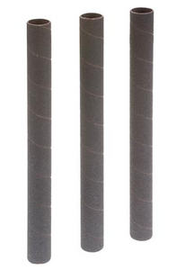 Woodstock Tools 3/4" Dia. x 9" Hard Sanding Sleeve A80, 3 pk.