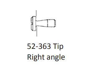 Binks 52-363 Right Angle Nozzle Tip Pkgd