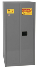 Load image into Gallery viewer, Eagle Flammable Liquid Safety Cabinet, 60 Gal. 2 Shelves, 2 Door, Self Close, Gray