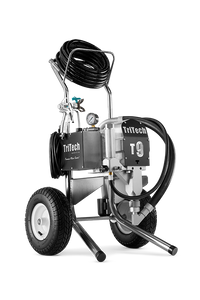 TriTech Industries T9 Complete 3300 PSI @ 1.05 GPM 2.1 HP Electric Airless Sprayer - Lo-Cart