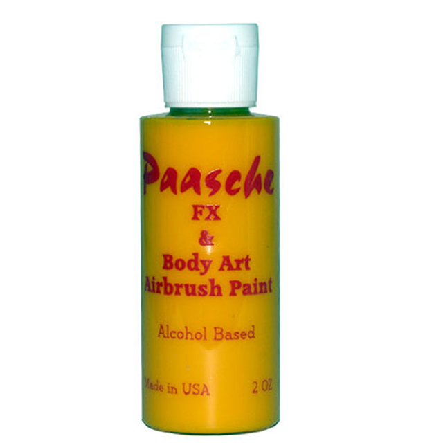 Paasche 1 oz. Tattoo Ink-Yellow.