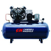 Campbell Hausfeld 120-Gallon, 10 HP, Horizontal, Two-Stage Air Compressor