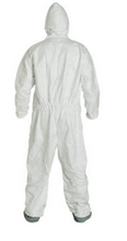 Load image into Gallery viewer, DuPont™ Tyvek® 400 Coveralls (Attached Hood and Boots, Elastic Wrists and Ankles) - 3XLarge - 25/Pack