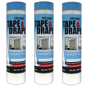 Trimaco Taped And Drape Masking Film 2" x 72'