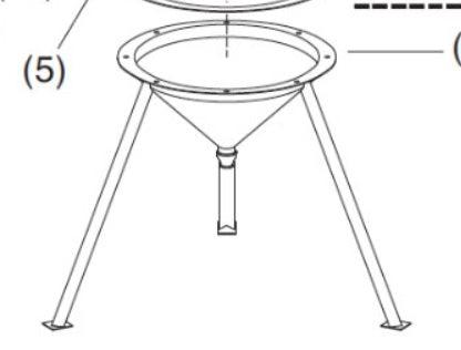 Clemco, 23042, Sump Leg Assembly Modular Recl, 900 CFM