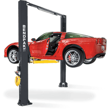 Load image into Gallery viewer, BendPak XPR-10AS-LP Screw Pads Adjustable Width Asymmetric Clearfloor 10,000-lb. Capacity Two-Post Lift