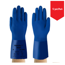 Load image into Gallery viewer, Ansell 04-644 SUPERFLEX  PVC Chemical Resistant Gloves - 12Pr/Pk