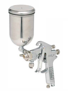 Apollo 8400 Metal Silver Gravity Feed Spray Gun w/ 400CC Gravity Cup