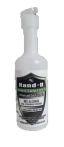 HAND D HAND SANITIZER GEL CLEAR 32-OZ Case of 9